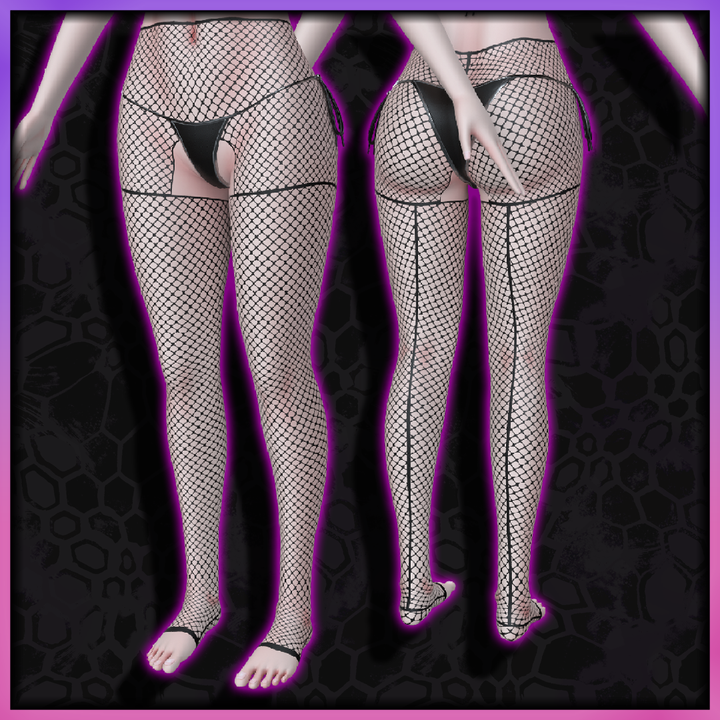 Fishnet Texture Female Ori Base