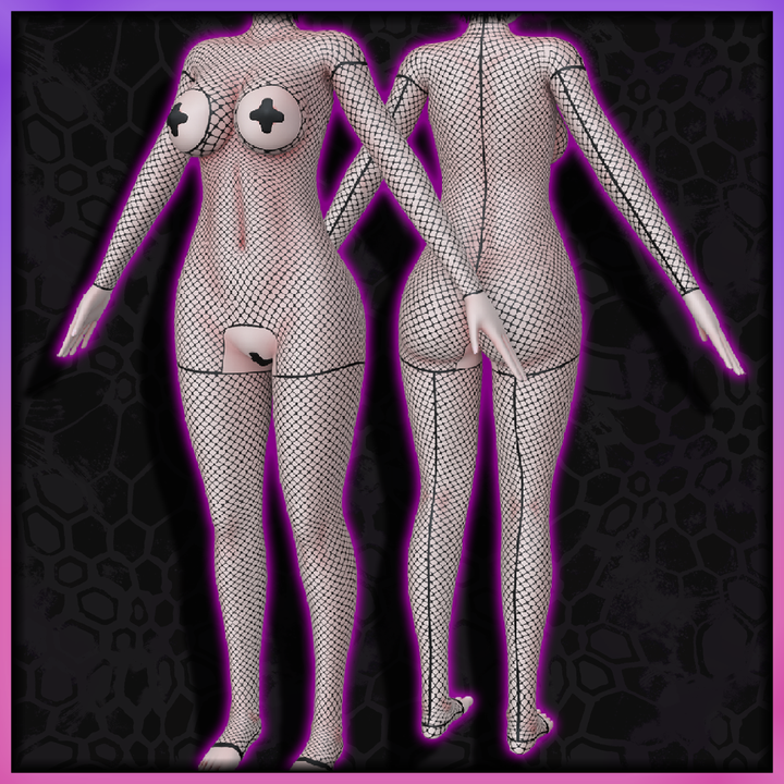 Fishnet Texture Female Ori Base