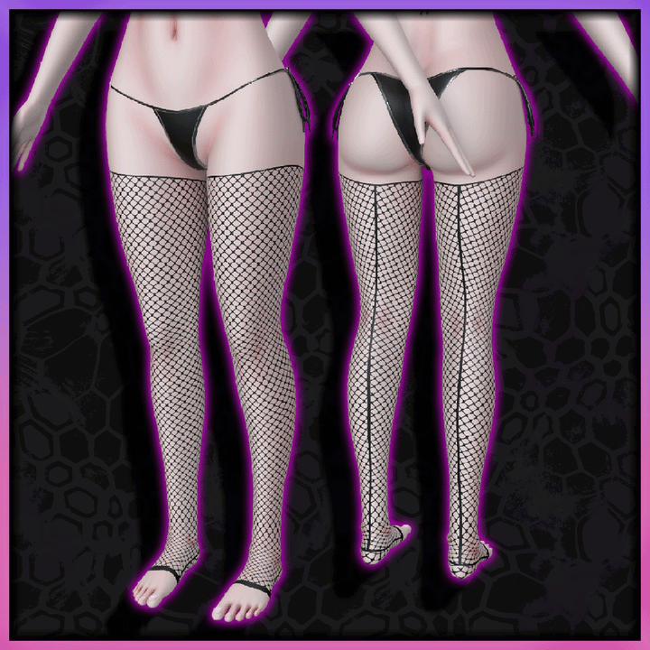 Fishnet Texture Female Ori Base
